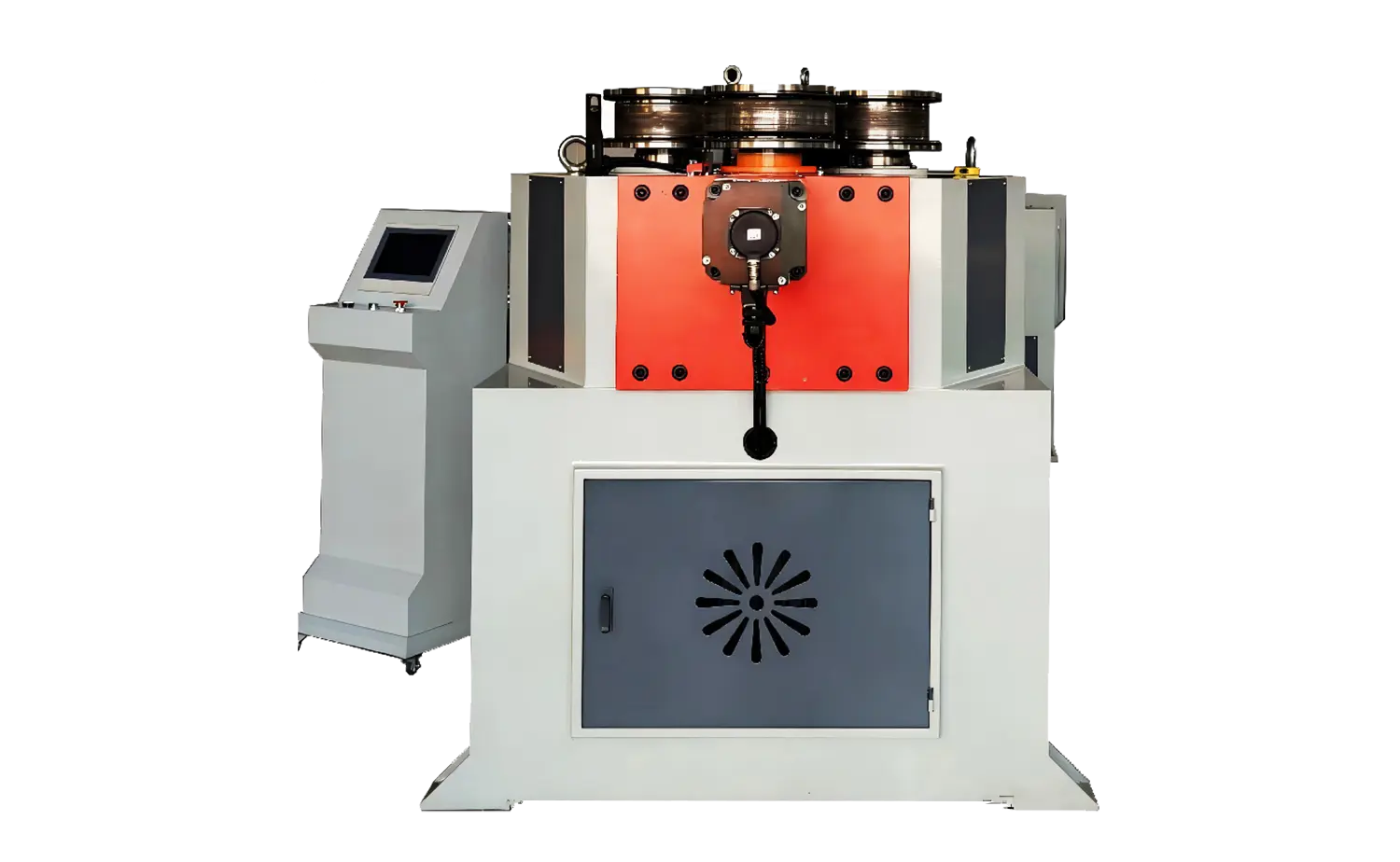 তিন-রোলার ড্রাইভ সহ CNC সিরিজ টিউব রোল নমন মেশিন
