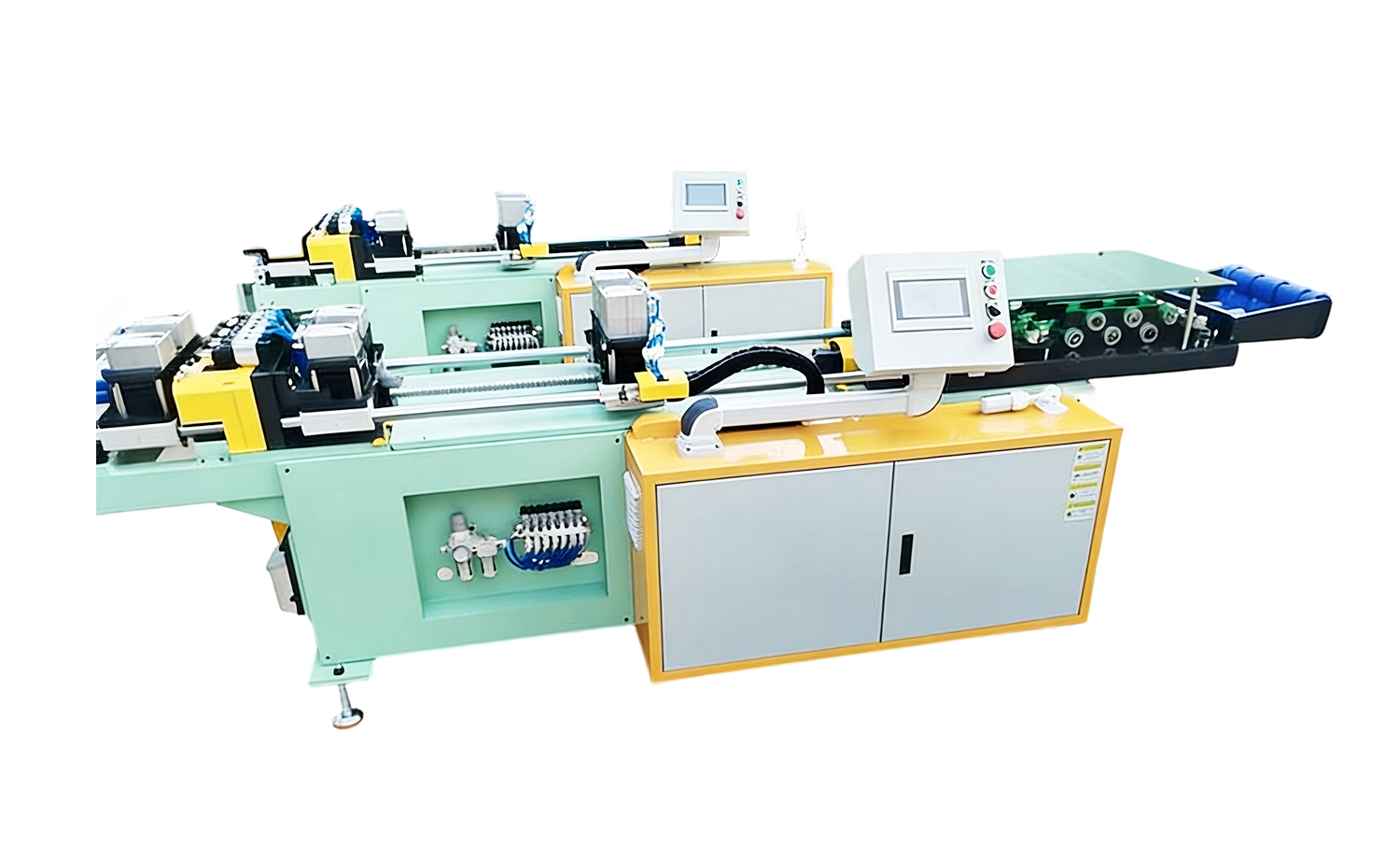 SC-4-1000A স্বয়ংক্রিয় টিউব সোজা করার চিপ-মুক্ত কাটিং মেশিন