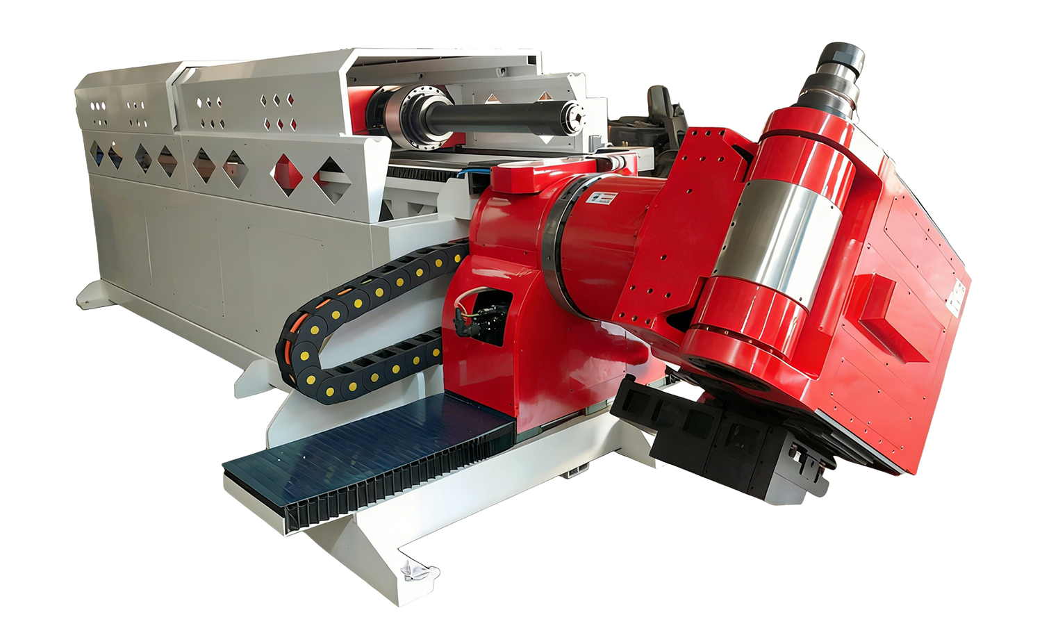 CNC রোটারি হেড পাইপ নমন মেশিন- দ্বি-দিকনির্দেশক